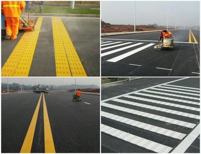 长沙专业道路划线施工